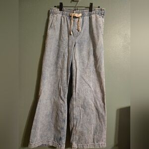 GAP Pull On Wide Leg Jeans